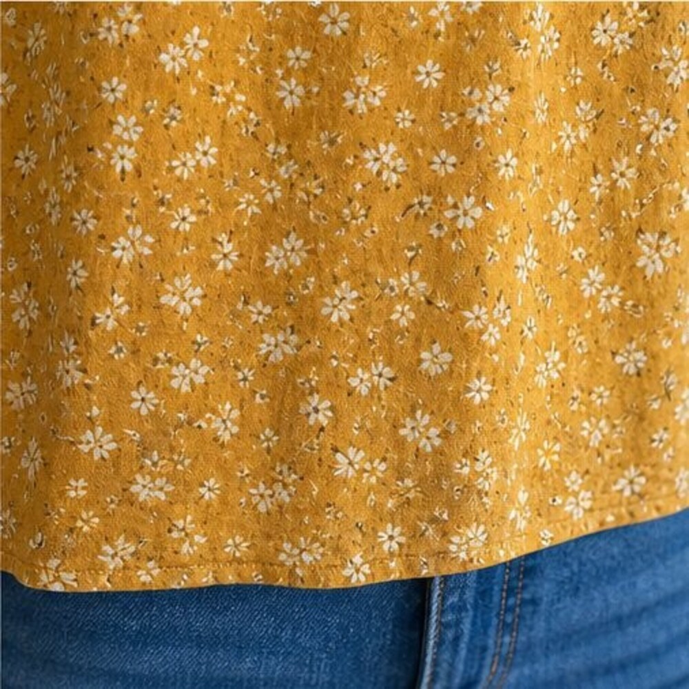 Mauve Button Blouse - Picture 6 of 6